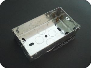 Kaxxa Elettrika ta '2 Gang Flush Mount