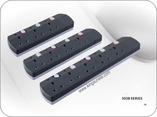 Estensjoni Socket 4 Way Użu tad-Dar Standard tar-Renju Unit