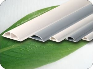 Trunking tal-PVC Trunking Kbir Dampproof Għall-Kejbils Elettriċi