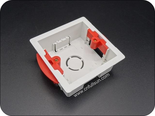 Kaxxa Elettrika tal-PVC Standard tal-British Surface Smooth
